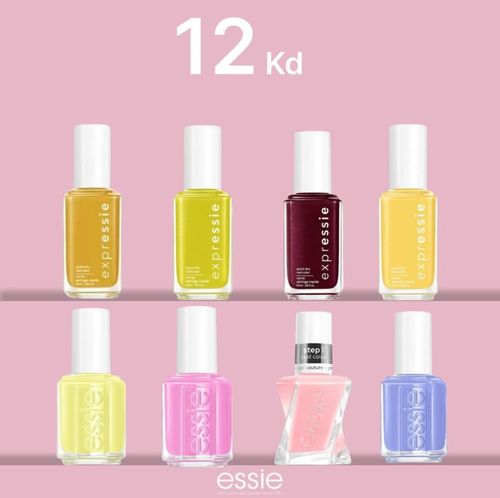 Essie Nail Polish 3 - Essie nail polish Made in USA Essie taxi hopping 300 Essie we don't mesh 298 Essie Sh00k 294 Essie Breaking The Bold 260
Essie in the you-niverse 1775 Essie couture curator - gel couture 140
Essie you're scent-sational - 1777 Essie don't burst my bubble - 1774