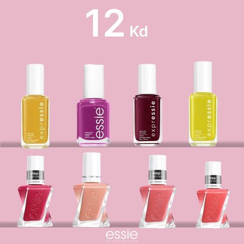 Essie Nail Polish 1 - Essie nail polish  Made in USA Essie taxi hopping 300 Essie we don't mesh 298 Essie Breaking The Bold  260 Essie coastal couture - 55 Essie low tide high slit - 56 Essie sequins on the rocks - 301 Essie sunset soirée - 212 Essie Flowerista - 276