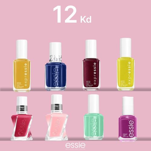 Essie nail polish 4 - Essie nail polish  Made in USA Essie taxi hopping 300 Essie Essie we don't mesh 298 Essie Flowerista - 276 Essie Breaking The Bold  260 Essie license to thrill 1769Essie it's high time 1776Essie couture curator - gel couture 140 Essie sequins on the rocks - 301