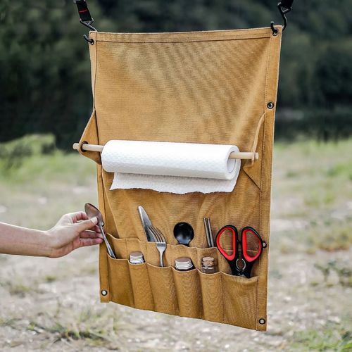 Kitchen Tableware Storage Bag - hanging tableware bag and orgniser