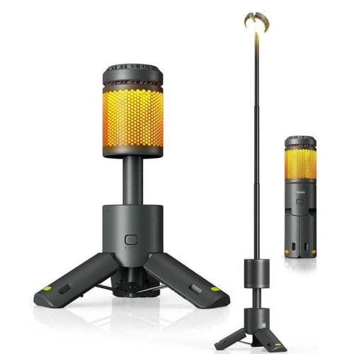 Telescopic Flash light - ProductOutdoor camping adventure lampItem No.VP-CL03MaterialPC + AluminiumSizeDia：66mm，Height:246~940mmInput voltage5V/2ABattery18650，3 cells，3.7V 10000mAhCharging output5V/3APower5WWaterproof levelLamp Body Ipx65, Lamp Head Ipx67Lampbead2835 lampbead: yellow*16pcs,white*16pcs；Power indicator light bead:white *4pcsInput portUSB Type-CGuides'The top light can be rotated at an angle of 180 degrees to shine inside the bottom light tube.
'Adjustable lamp color temperature.
'3 brightness level:low-mid-high
'Long press button 3 seconds to open SOS mode.Working time9~45HCertificateCE,FCC,PSE，UN38.3,MSDS，Transportation reportsCharging timeAbout 4.5HPackage1* Outdoor Camping Lantern,1* Type-C Charging Cable,1* User Manual,3* Fixing PinsBox size122.5×74×289.5mmCarton size (12pcs/carton）38.8*31.8*30.8CMGrass weight（g）1000gNet weight（g）660gBag+colorbox package size96*79*280mmBag+colorbox carton size(12pcs/carton）33.8*31*30CM