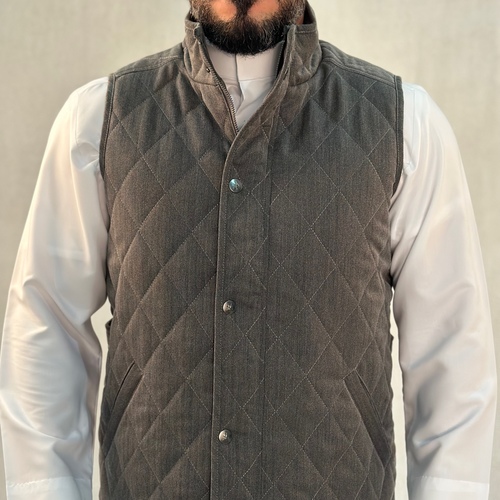 MEN GREY VEST