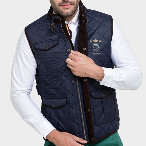 MEN NAVY VEST