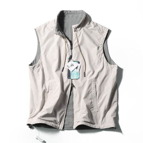 MEN BEIGE LIGHT VEST