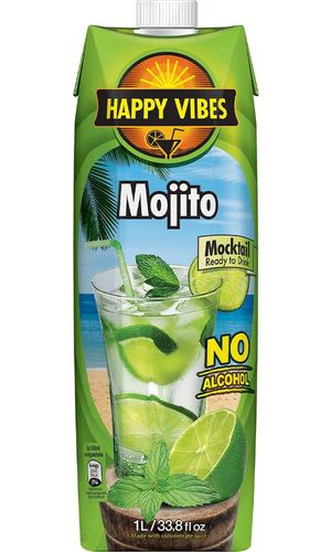 Mojito Mocktail - 1Liter - Real Taste - Ready to drink - Suitable for all ages - 1 Liter