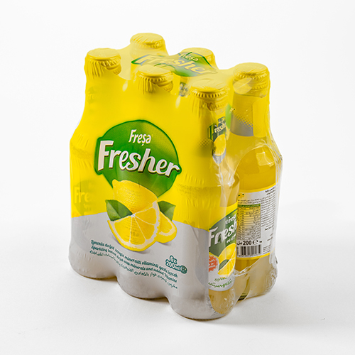 Fresher- Lemon flavor 6*200 ml -vitamin drink - Fresher- Lemon flavor 6*200 ml -vitamin drink