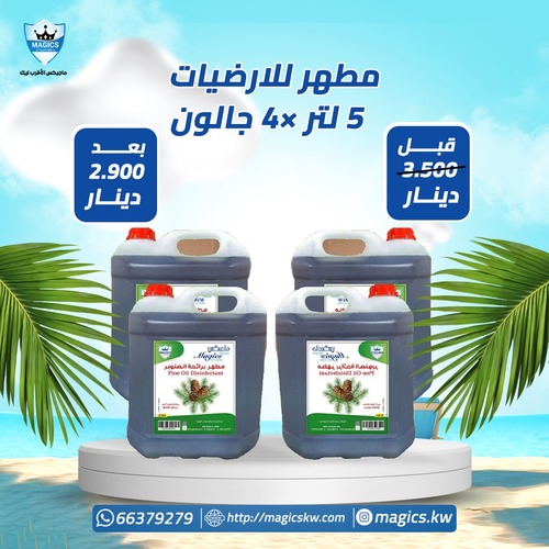 Pine disinfectant carton