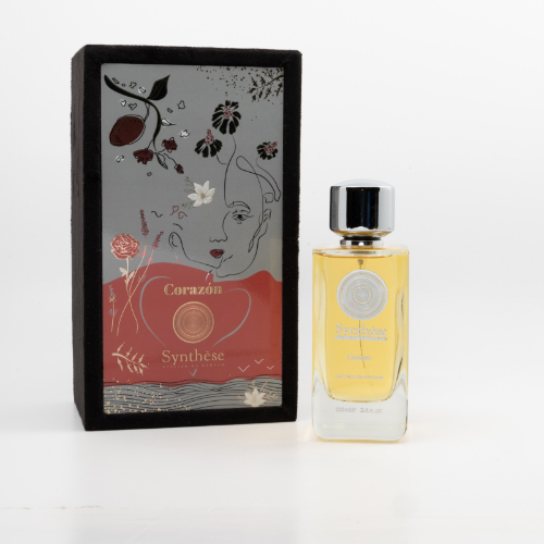 CORAZON 100ML - Unisex Perfume  French Perfume Ingredients: Grapefruit, Lavender, Tobacco, Spices, Leather, Amber, Oud, Artemisia