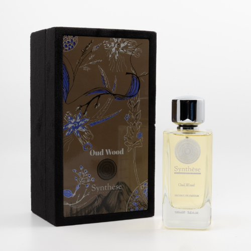 OUD WOOD 100ML - The Family of Oriental Woody Fragrances Unisex Perfume French Oriental Fragrance Notes: Cinnamon, Lavender Flower, Sidr Tree, Rose, Convallaria May (Lily of the Valley), Sandalwood, Agarwood, Amber