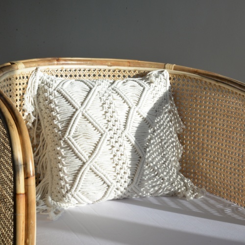 Macrame Cushion Cover 40x40cm