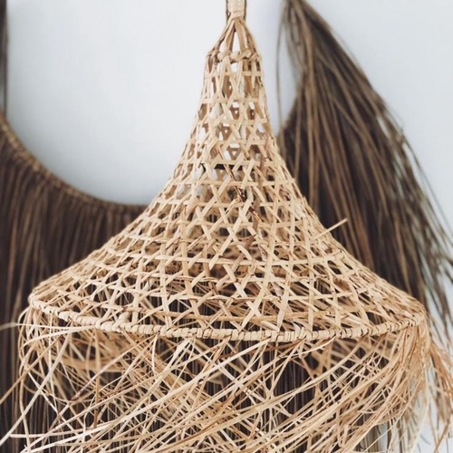 Raffia Hanging Lamp