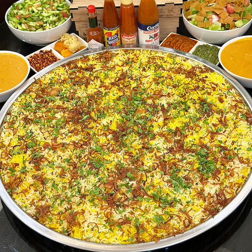 monasabat restaurant - Naemi meat biryani dish