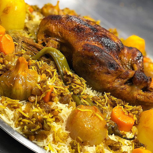 monasabat restaurant - Stuffed duck - ( 2 حبة بط) محشي بالعيش المصري واللحم المفروم