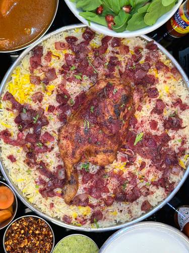 Chicken Machboos Musakhan