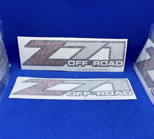 طقم استيكر z71 off road - طقم استيكر z71 off road  ليسن جي ام  السعر للطقم صوبين