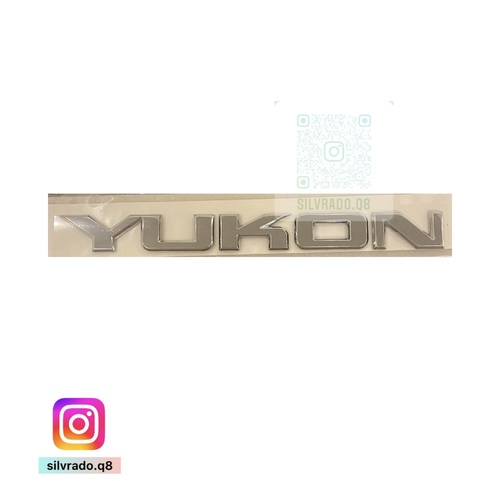 علامة يوكن - علامة يوكن  براند امريكي كواليتي ممتاز  الاحرف لون كروم نفس لون الوكاله ونفس المقاس  السعر للحبه فقط صوب واحد جودة ممتازة 💯