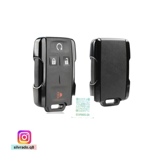 ريموت مع تشغيل عن بعد - ريموت مع دقمة تشغيل عن بعد براند امريكي كواليتي ممتاز  مع سيكورتي ✅ يركب حق وانيت شفر جمس  تاهو يوكن سوبر  موديل 2014 - 2019 بدون شعار من الخلف