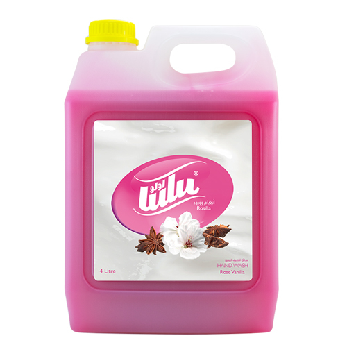 Al Sharhan Industries - LULU rose vanilla Hand Wash 4 ltr - Lulu hand wash leaves your hands deeply clean, soft and perfumed. Available in wide fragrances variety