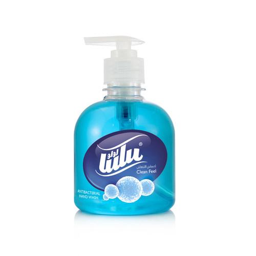 LULU Clean Feel Hand Wash 320 ml - Lulu antibacterial hand wash leaves your hands deeply clean, soft and perfumed. Available in wide fragrances variety