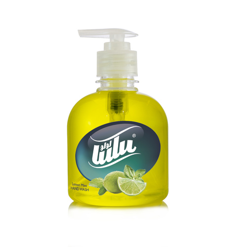 Al Sharhan Industries - LULU lemon mint Hand Wash 320 ml - Lulu hand wash leaves your hands deeply clean, soft and perfumed. Available in wide fragrances variety