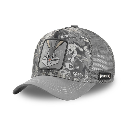 LOONEY TUNES BUGS BUNNY GREY CAP