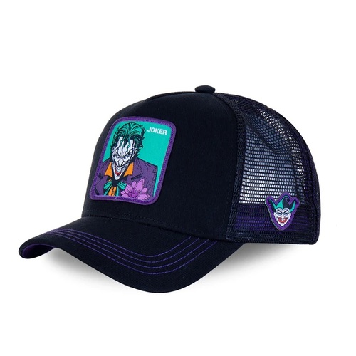 CAPSLAB DC COMICS JOKER CAP BLACK