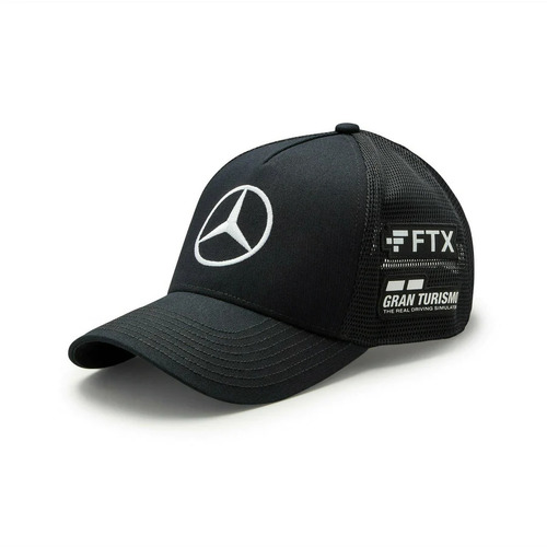 Mercedes Benz AMG Petronas F1 2022 Lewis Hamilton Team Trucker Hat 001