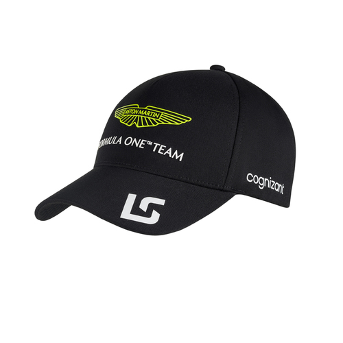 AMF1 OFFICIAL LS CAP-BLACK 07