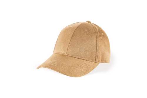 Full Suede Camel Cap