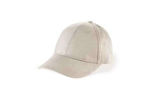 Full Suede Silver Cap