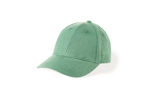 Linen Green Cap