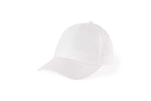 Linen White Cap