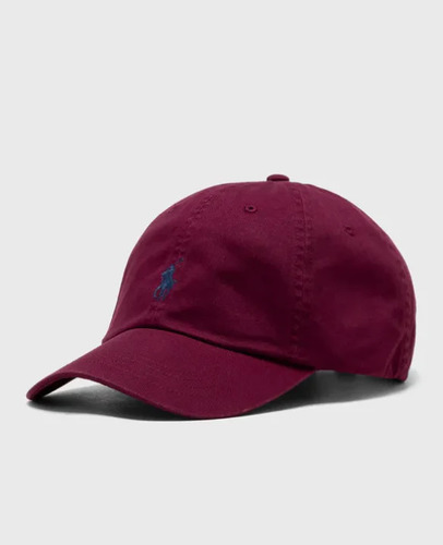 Polo Cap Maroon-Pony Logo