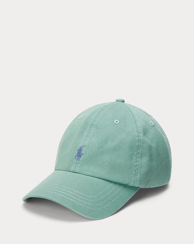 Polo Cap Mint-Pony Logo