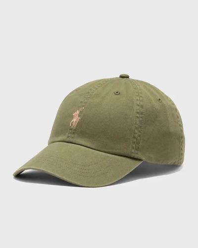 Polo Cap Olive-Pony Logo