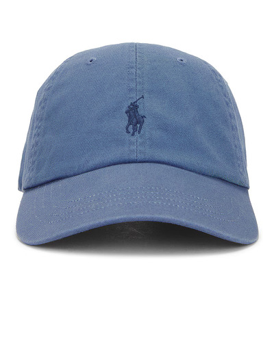 Cotton Chino Ball Cap Azure Pony Logo