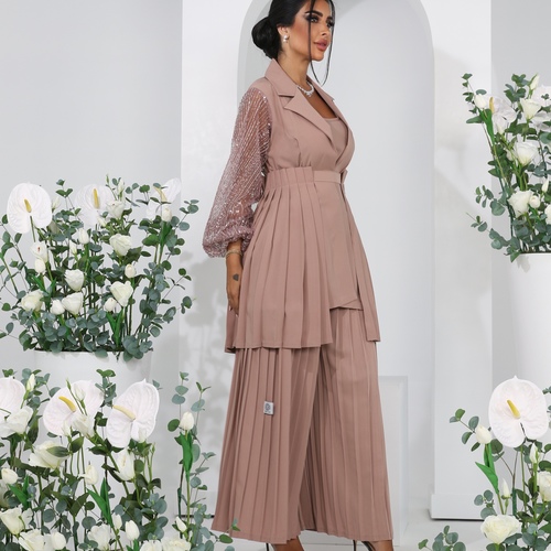 Rose Line - code:018 - Top and pant and shirt and beltPlease write the size:Full height:ShoulderChest:Waist:Hip:Sleeve length:Ulna: