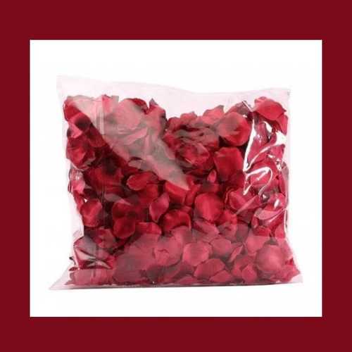 Red Rose Petals 1606 - A bag of 10 red roses petals Bag size 25 cm x 30 cm