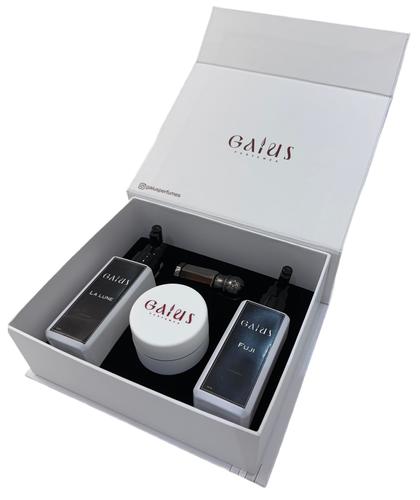 Gift box 1 - Two Home Fragrances 150ml , One Tola and half Maamoul , half Tola of Misk