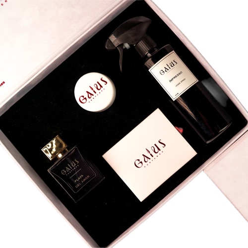 Gift box 2 - One perfume , One Home Fragrance , One Tola of Bokhour , Maamoul