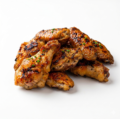 Classic Chicken Wings - 8 pieces made on a charcoal grill&nbsp; Regular or Spicy