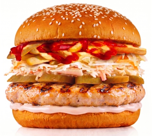 Lebanese Chicken Burger