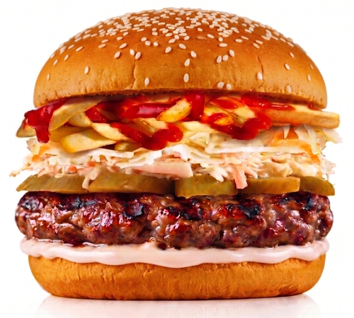 Lebanese Beef Burger