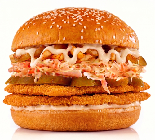 Escalope Chicken burger