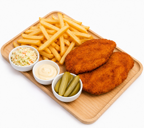 Escalope Chicken Plate