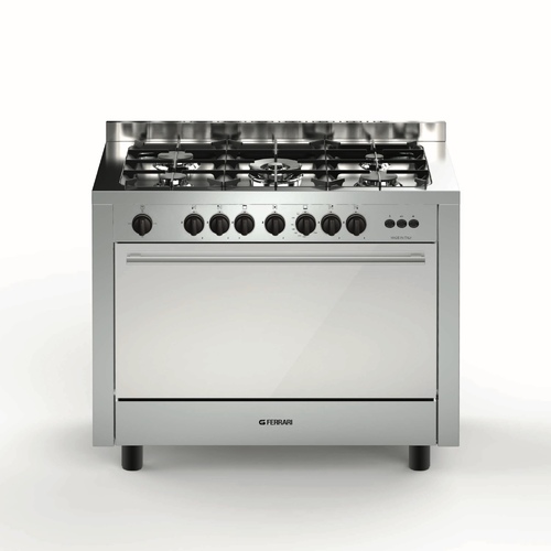 Gas Cooker - Specifications:

Five gas burners eyes

Heavy Duty Curve Iron Holders

Oven volume 129 liters

Solid steel body

Grill with chicken skewer and
oven with fan

Stainless steel, easy to clean

Safety With Auto Ignition

Made in italy

One year warranty