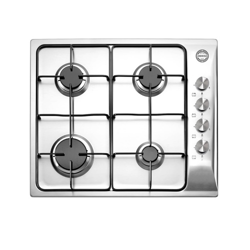 Gas Hob Built In 60 cm - Specifications:

Built-in hob 60cm

Ordinary iron bras

Four gas burners with a power of
5650 watts

Separate control keys

Stainless steel, easy to clean

Safety With Auto Ignition

Made in italy

One year warranty