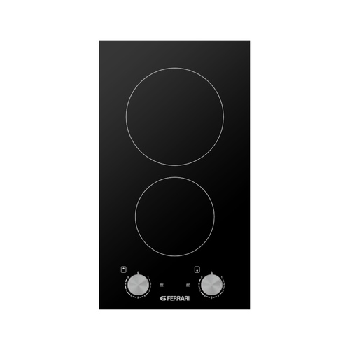 Ceramic Electric Hob Built In - Specifications:

Built-in hob measuring 30 cm

Two electric eyes with a power of
3000 watts

Control switches with 9 power
levels

 Heat-resistant, easy-to-clean glass

Made in italy

One year warrant