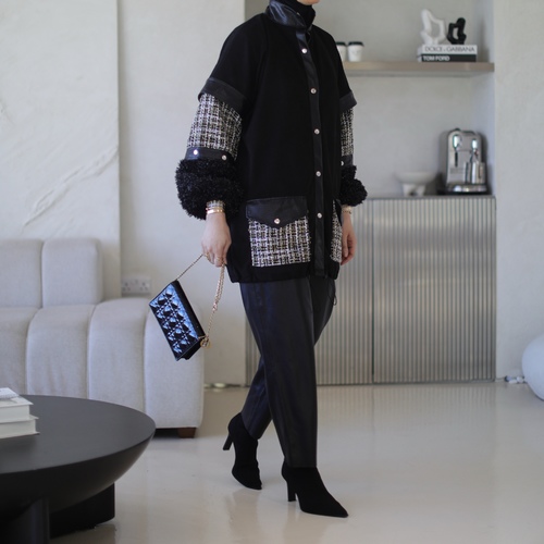 Win3 - فري سايز متوفر بمقاسين شامواه وليذر وقماش شانيل