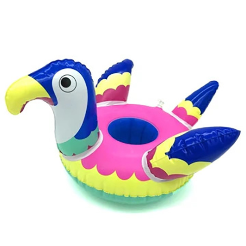 Parrot Floating Drink Holder - Parrot Shaped Floating Drink Holder